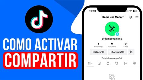 como ver tus compartidos en tiktok|Activar Los Compartidos En TikTok .